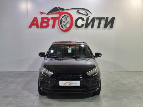 2024 Lada (ВАЗ) Vesta I Рестайлинг (NG), чёрный, 1135000 рублей, вид 2