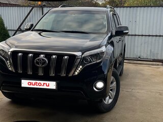 2014 Toyota Land Cruiser Prado 150 Series Рестайлинг 1, чёрный, 3450000 рублей, вид 2