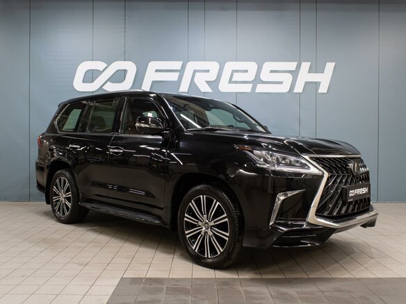 2018 Lexus LX 570 III Рестайлинг 2, чёрный, 9400000 рублей