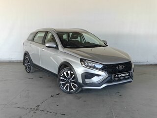 2023 Lada (ВАЗ) Vesta SW Cross I Рестайлинг (NG), серебристый, 1120000 рублей, вид 3