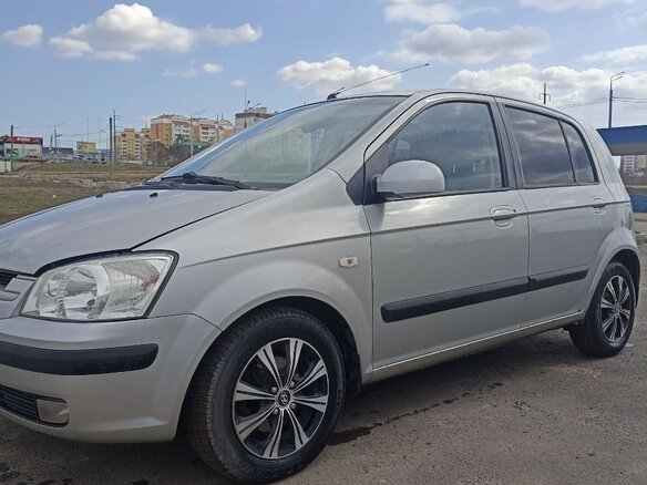 2004 Hyundai Getz I, серебристый - вид 9