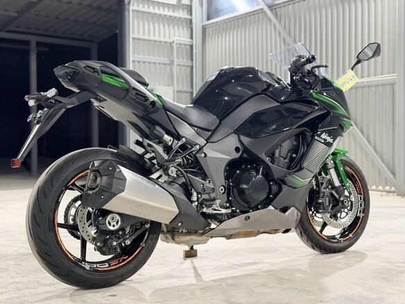2023 Kawasaki Ninja 1000 SX, зелёный, 1280000 рублей - вид 7