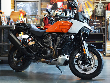 2021 Harley-Davidson Pan America Special, оранжевый, 1590000 рублей, вид 5