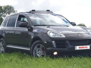 2009 Porsche Cayenne Diesel I Рестайлинг (957), коричневый, 1800000 рублей, вид 1
