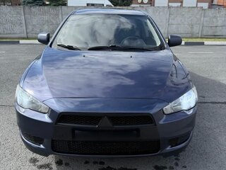 2007 Mitsubishi Lancer X, синий, 600000 рублей, вид 2
