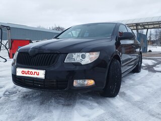 2012 Skoda Superb II, чёрный, 1550000 рублей, вид 1
