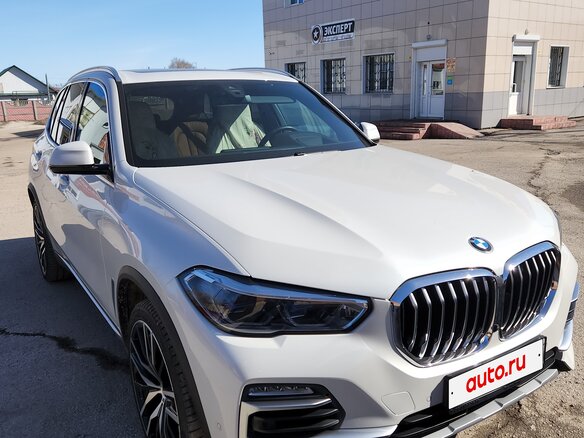 2021 BMW X5 30d IV (G05/G18), белый, 9100000 рублей - вид 2