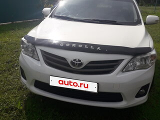 2012 Toyota Corolla X (E140, E150) Рестайлинг, белый, 850000 рублей, вид 1