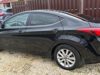2015 Hyundai Elantra V (MD) Рестайлинг, чёрный, 1250000 рублей, вид 3