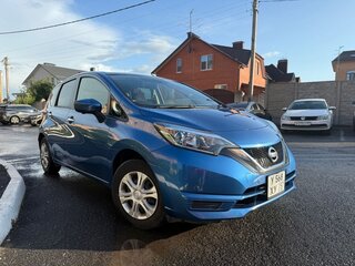 2019 Nissan Note II Рестайлинг, синий, 950000 рублей, вид 3