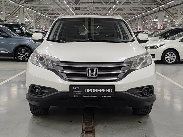 2013 Honda CR-V IV, белый - вид 1
