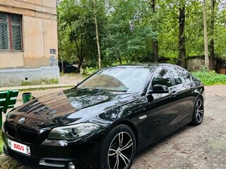 2014 BMW 5 серии 520i VI (F10/F11/F07) Рестайлинг, чёрный, 2350000 рублей, вид 1