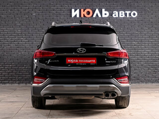 2019 Hyundai Santa Fe IV, чёрный, 2880000 рублей, вид 5