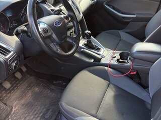 2015 Ford Focus III, чёрный, 695000 рублей, вид 3