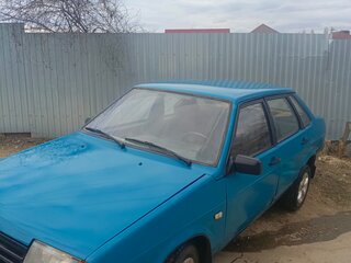 2000 Lada (ВАЗ) 21099, синий, 100000 рублей, вид 1