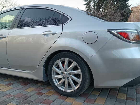 2010 Mazda 6 II (GH) Рестайлинг, серебристый, 850000 рублей - вид 7