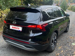 2021 Hyundai Santa Fe IV Рестайлинг, чёрный, 3600000 рублей, вид 4