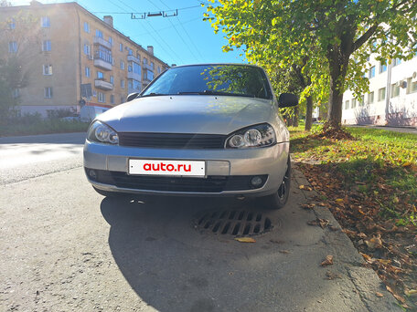 2008 Lada (ВАЗ) Kalina I, серебристый, 335990 рублей, вид 3