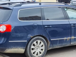 2009 Volkswagen Passat B6, синий, 430000 рублей, вид 3