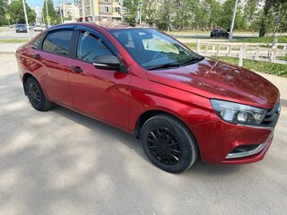 2016 Lada (ВАЗ) Vesta I, красный, 570000 рублей, вид 2