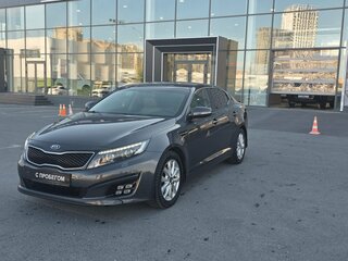 2015 Kia Optima III Рестайлинг, серый, 1220000 рублей, вид 1