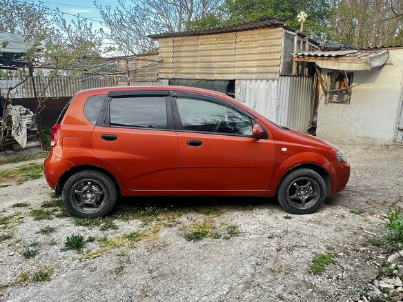 2006 Chevrolet Aveo I, оранжевый, 450000 рублей - вид 3