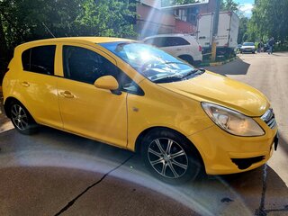 2008 Opel Corsa D, жёлтый, 450000 рублей, вид 2
