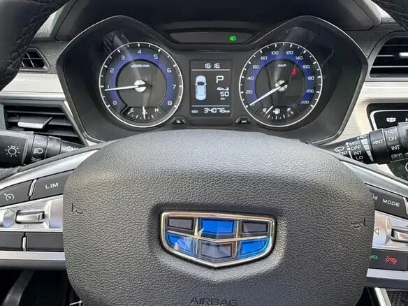 2022 Geely Vision X3 Pro, голубой - вид 9