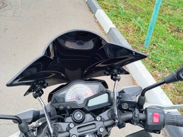 2016 Kawasaki Z 300, чёрный, 385000 рублей - вид 7