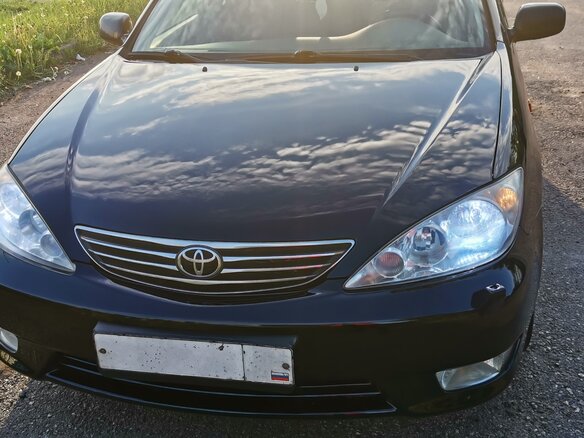 2004 Toyota Camry V (XV30) Рестайлинг, чёрный, 720000 рублей - вид 5