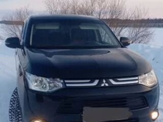 2013 Mitsubishi Outlander III, чёрный, 1290000 рублей, вид 3