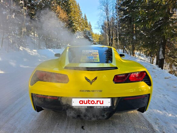 2017 Chevrolet Corvette Stingray 8-speed C7, жёлтый, 5999999 рублей - вид 10
