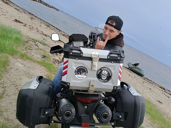 2004 Suzuki V-Strom 1000, чёрный, 450000 рублей - вид 23