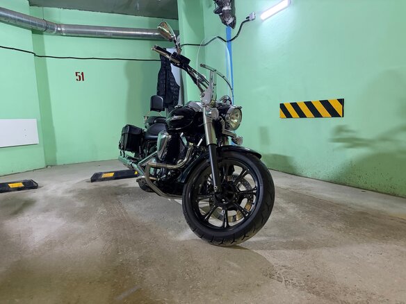 2011 Yamaha XVS950, чёрный - вид 12