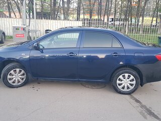 2008 Toyota Corolla X (E140, E150), синий, 550000 рублей, вид 2