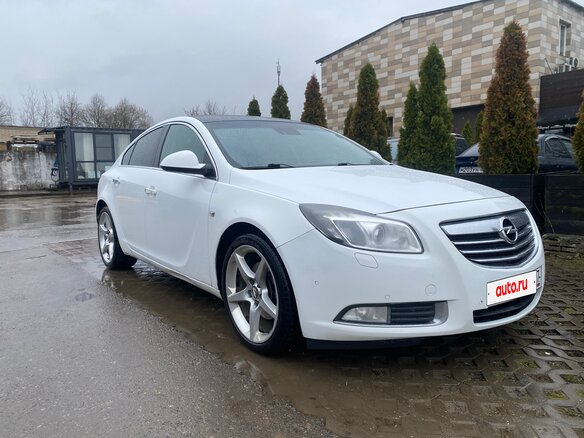 2012 Opel Insignia I, белый