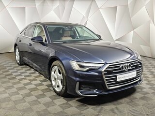 2020 Audi A6 45 TFSI V (C8), синий, 3960000 рублей, вид 3