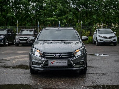 2016 Lada (ВАЗ) Vesta I, серый, 660000 рублей, вид 3