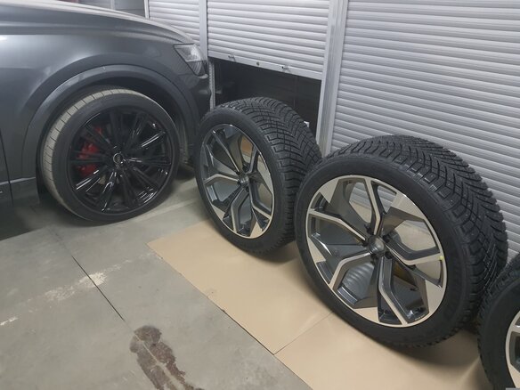 2023 Audi Q8 50 TDI I (4M), серый - вид 38