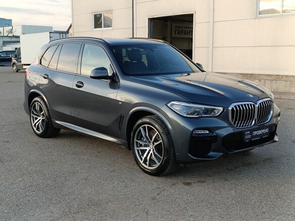 2019 BMW X5 30d IV (G05/G18), серый - вид 2