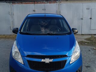 2011 Chevrolet Spark III, синий, 500000 рублей, вид 3