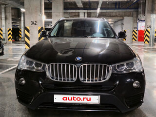 2017 BMW X3 28i xDrive II (F25) Рестайлинг, чёрный, 2300000 рублей, вид 1