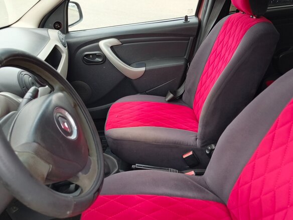 2011 Renault Logan I Рестайлинг, красный, 260000 рублей - вид 5