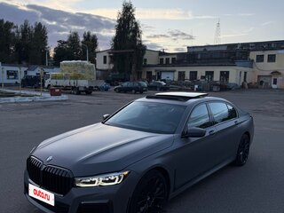 2022 BMW 7 серии 750i xDrive VI (G11/G12) Рестайлинг, серый, 6500000 рублей, вид 1