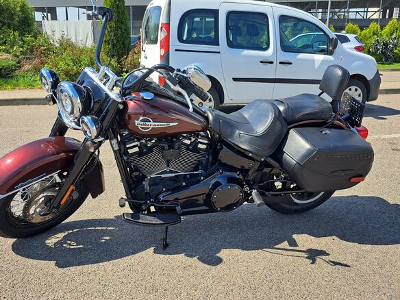 2018 Harley-Davidson Heritage, пурпурный, 1061310 рублей - вид 4
