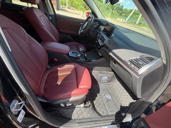 2021 BMW X3 30i xDrive III (G01) Рестайлинг, синий - вид 16