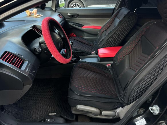 2006 Honda Civic VIII, чёрный, 550000 рублей - вид 5
