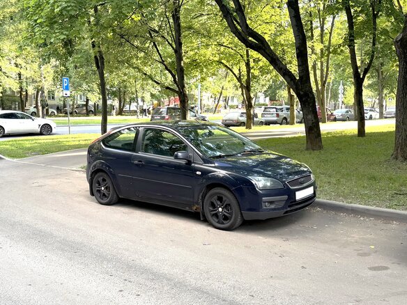 2006 Ford Focus II, синий, 385000 рублей - вид 2