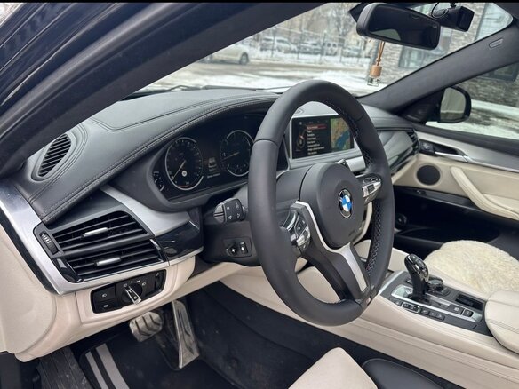 2016 BMW X6 30d II (F16), чёрный, 3800000 рублей - вид 6