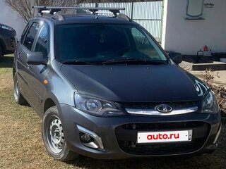 2015 Lada (ВАЗ) Kalina II, серебристый, 570000 рублей, вид 3